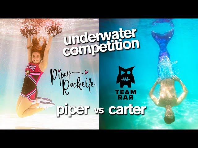 Epic Underwater Photo Challenge ft/ Piper Rockelle Squad vs Carter Sharer Team RAR