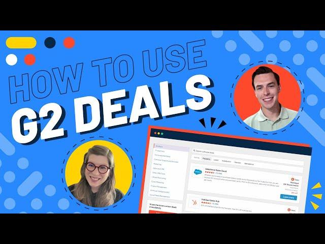 How to Use G2 Deals