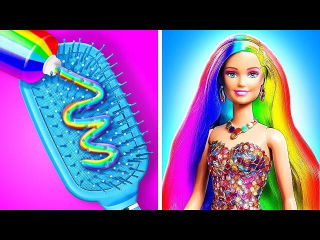 Doll Makeover Magic|Transforming Ugly to Beautiful by Slick Slime Sam's Maker World