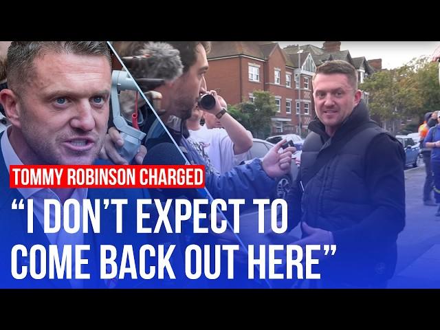 Tommy Robinson charged under the Terrorism Act | LBC