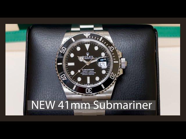 4k Review: NEW 41mm Rolex Submariner 126610LN