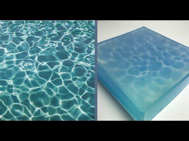 Resin Water Reflection Effect