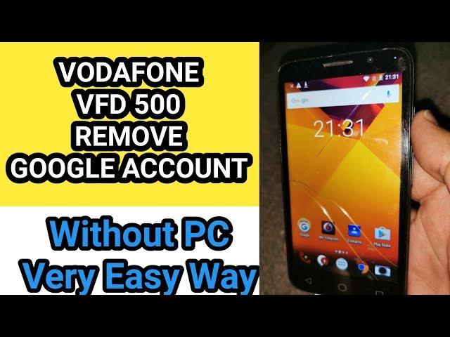 VFD500 vodafone Google Account Bypass || VFD P500 Frp Unlock 6.0 || Remove FRP Lock VFD500