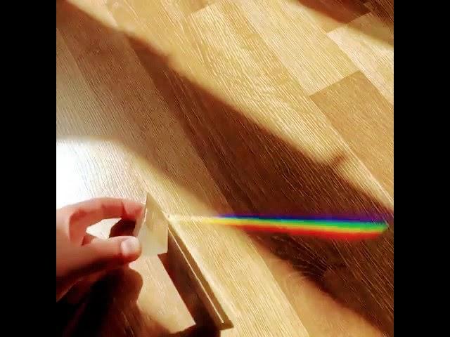 Scattering of light through a prism #shorts #physics #science #physicsconcepts #badmashithakurki