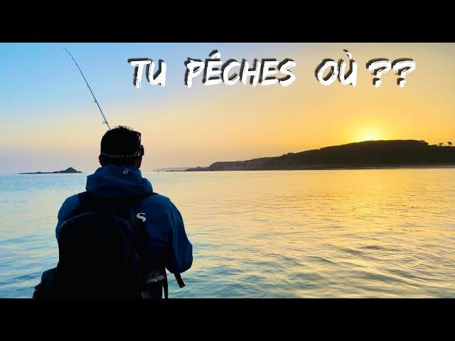 « Tu PÊCHES OÙ ? » Ce spot est simple d’accès et riche en POISSONS!