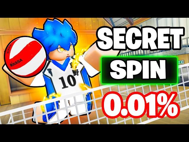 Unlocking 0.0001% SECRET SPIKER in Roblox Haikyuu Legends