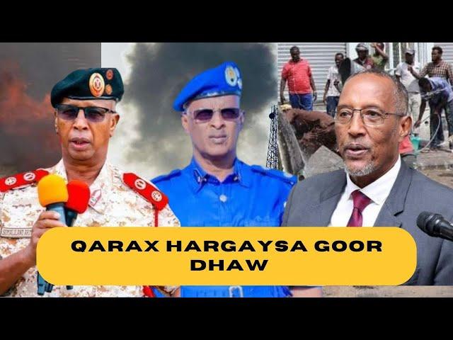 DEG DEG: HAWEENEY QARAX SIDA OO LAGU QABTAY MAGAALADA HARGEYSA IYO S/L OO SHEGTAY CIDA KA DAMBEYSAY