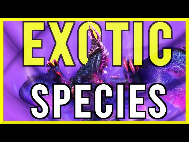 The EXOTIC Species of Monster Hunter Frontier