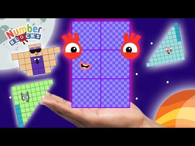 Numberblock Puzzle Tetris Game 600 ASMR SPACE Fanmade Animation