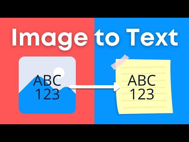 How to Convert an Image to Text (OCR with Google Docs)