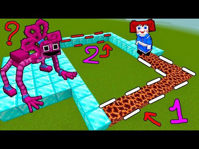 КАКОЙ ПУТЬ ВЫБЕРЕТ МАМА ДЛИННЫЕ НОГИ ? МАЙНКРАФТ Поппи Плейтайм Poppy Playtime Minecraft