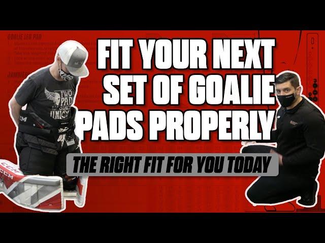 How to Fit Your Goalie Pads Properly