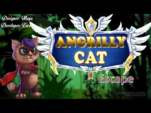 G4K Angrily Cat Escape Game Walkthrough