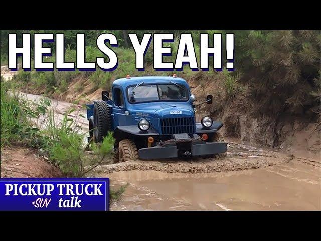 Old School COOL! Off-Road Dirty with 1955 Dodge Power Wagon