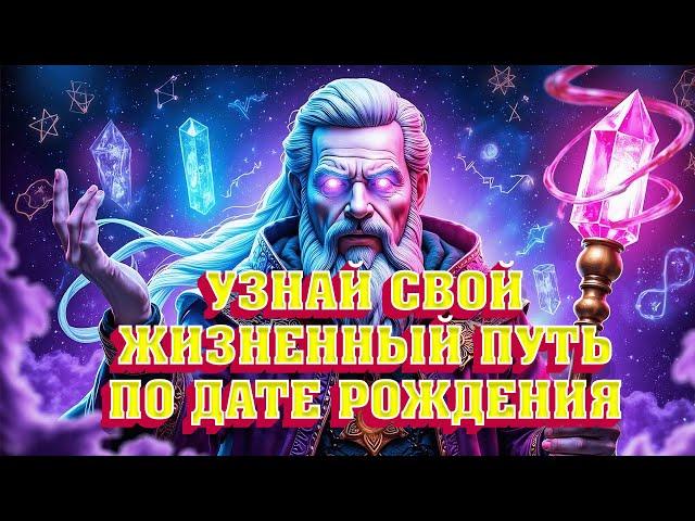 99% ПРОПУСКАЮТ ЭТО ВИДЕО️ УЗНАЙ СВОЙ ЖИЗНЕННЫЙ ПУТЬ ПО ДАТЕ РОЖДЕНИЯ