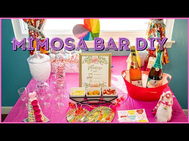 Mimosa Bar DIY