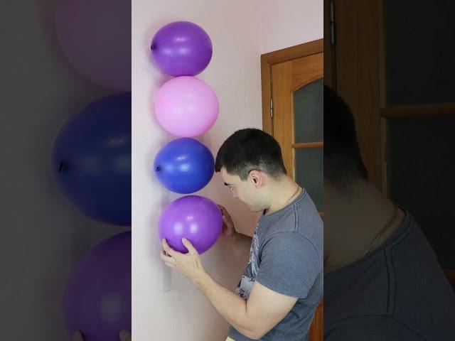 Prank with balloons #shorts