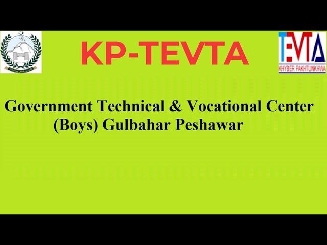 GTVC Boys Gulbahar Peshawar