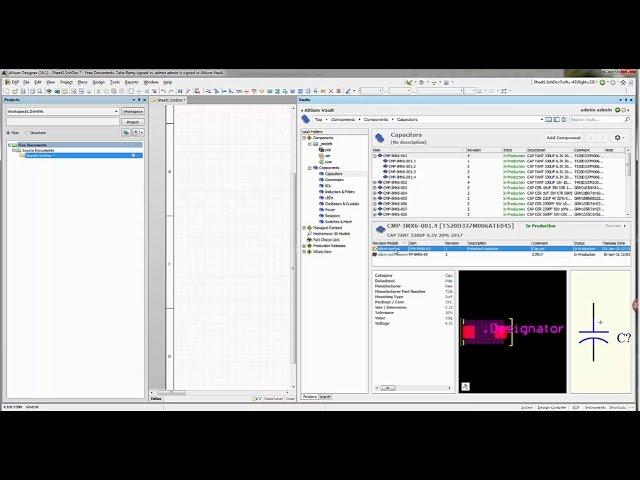 Altium Vault - Component Management