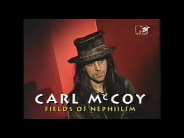 Fields of the Nephilim - interview Carl - MTV 1991