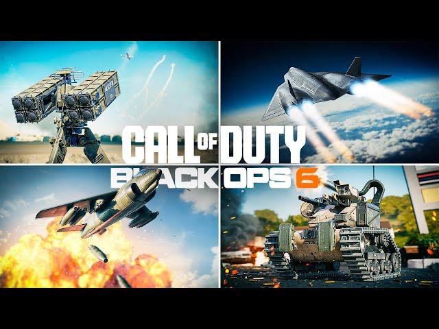 Call of Duty Black Ops 6 - All Scorestreaks Showcase