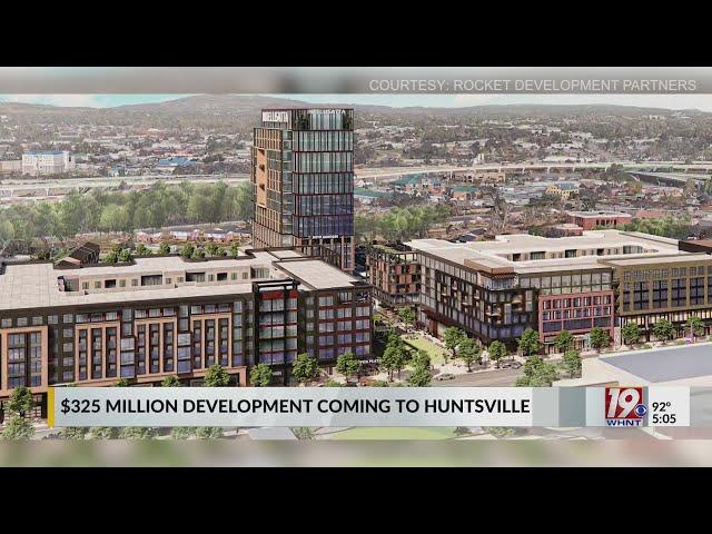 First Look at Downtown Huntsville's New Downtown Development