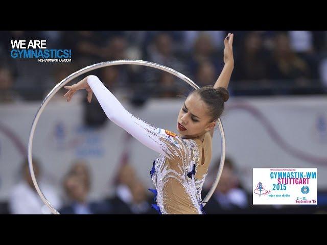 Margarita MAMUN (RUS) 2015 Rhythmic Worlds Stuttgart - Qualifications Hoop