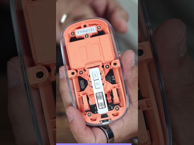 TECPHILE – M133 Transparent Multi Device Wireless Mouse Review! #shorts #mouse #gaming