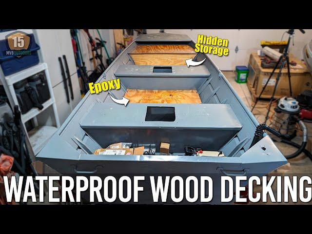 Waterproofing Wood w/ Epoxy for Jon Boat Build