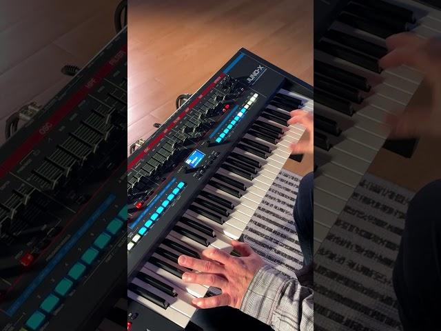 Roland Juno-X  - Adam B #synthesizer #synth #synthwave #musicproduction #musiccreation