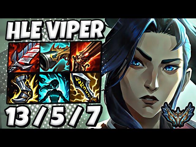 Caitlyn vs Jinx ADC [ HLE Viper ] Rank #2 Korea Challenger 14.18 