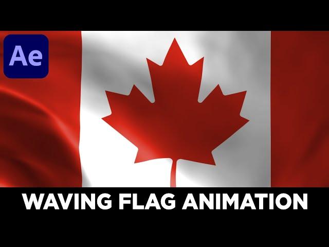 Waving Flag Animation in After Effects - No Plugins Required