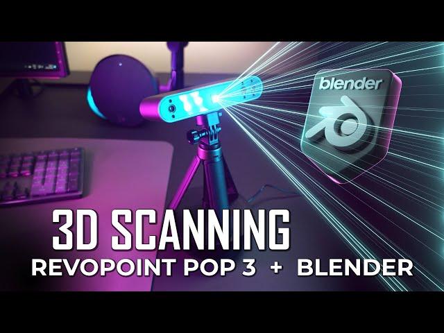 3D Scanner + Blender?  Revopoint POP 3