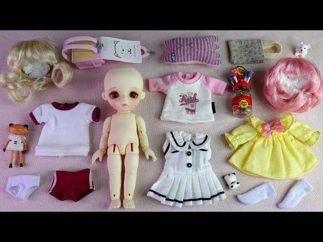 리나슈슈 베이비 데이지 개봉 포춘완다LINA chouchou Baby Daisy box opening/Ball Jointed Doll/Wander Frog/ASMR 4K