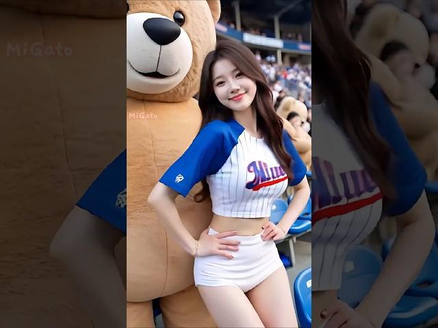 찌나뇽의 홀드업 챌린지 곰돌이 치어리더가 나타났다 ! 몸뼈 속 직캠! 김진아 KT 위즈 챌린지 아웃송 #아웃송 #직캠 #fancam #홀드업 #치어리더 #김진아 #holdup