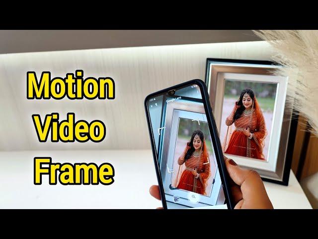 Motion Video Frame | 2d video frame | trending video frame tutorial | Artivive | photo scan video