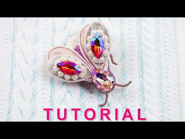 Beaded Bug Brooch 3D / Tutorial / DIY