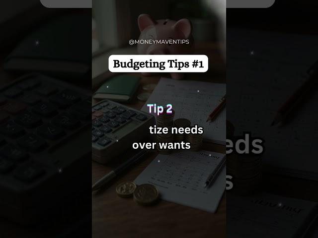 Budgeting Tips #1: Master Your Money! ⏳  #shorts #reels #money #budgeting #financialadvice