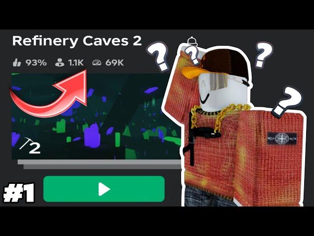 #1 LP.КАМЕНЩИК | НОВЫЕ ВИДЫ ЗАРАБОТКА | НОВЫЕ МЕХАНИКИ И ДРУГОЕ ROBLOX REFINERY CAVES 2 NEW GAME