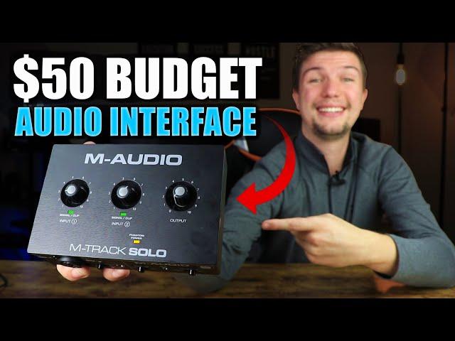 This Audio Interface is PERFECT For Beginners! | M-Audio M-Track Solo (Unboxing, Review & Setup)