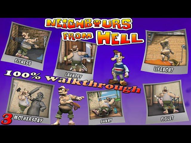 Neighbours From Hell GAMECUBE - Season 3 [100% walkthrough]