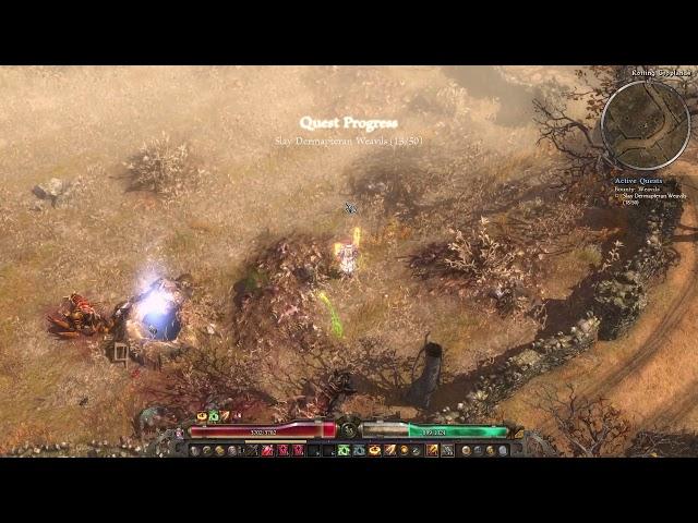 Bounty [Weavils] - Slay 50 Dermapteran Weavils. Grim Dawn Location