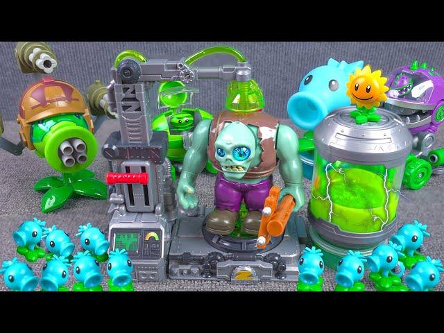 16 Minutes Unboxing ASMR Plants vs Zombies | Combined Robot Toy Set | Review Toys | ASMR