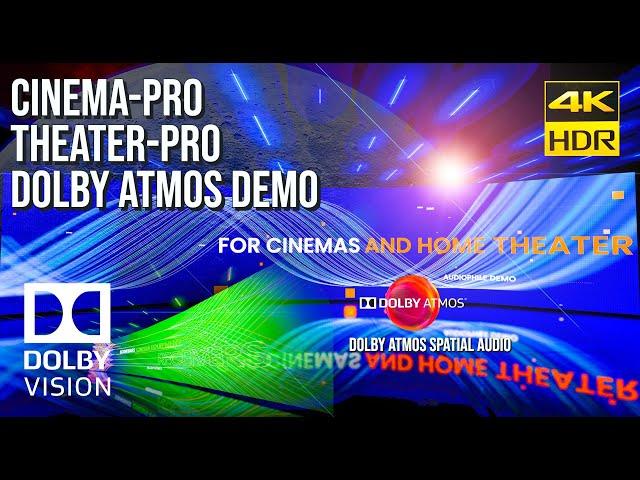 DOLBY ATMOS 7.1.4 "CinemaPro" Immersive Home Theater [4KHDR] DOLBY VISION DEMO | DOWNLOAD AVAILABLE