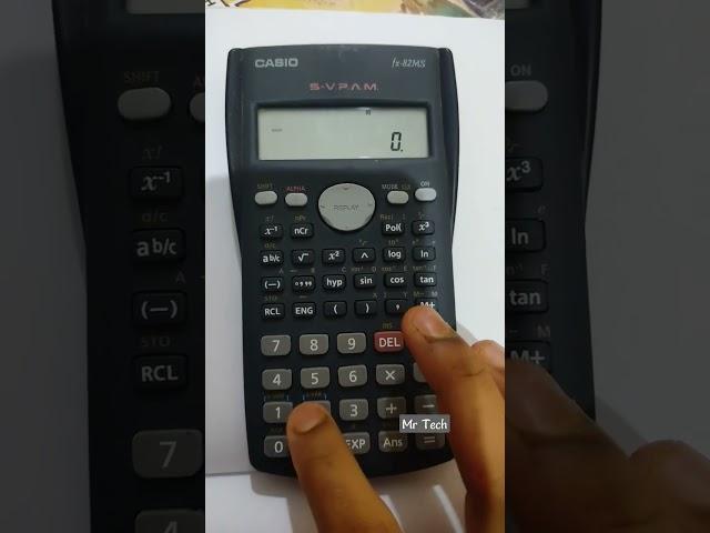 Mr tech.  casio fx-82MS calculator