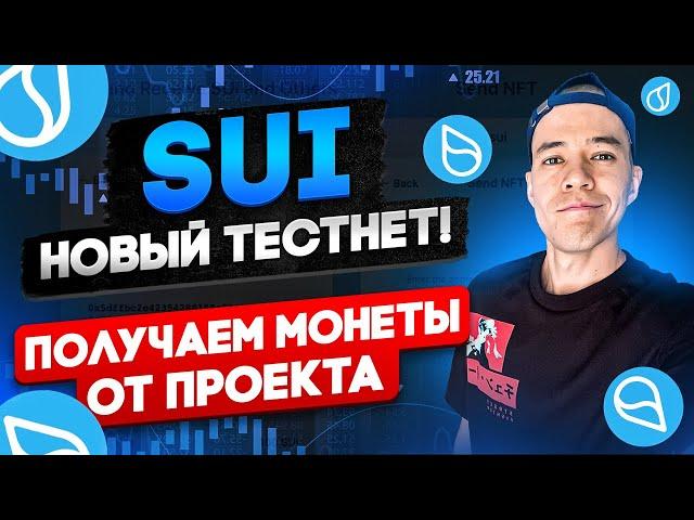 SUI - новый тестнет от проекта | Получаем бесплатные МОНЕТЫ и NFT !