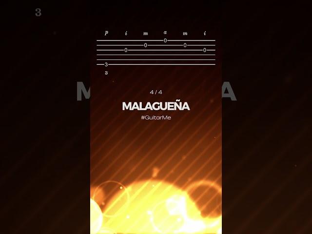 MALAGUEÑA on Guitar 4/4. TABS GuitarMe School | Aleksunder Chuiko #GuitarMe #Tabs #flamenco #guitar