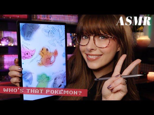 ASMR ️ Drawing YOUR Favourite Pokémon! ((𝔾𝔸𝕄𝔼)) ~ Part 2! Pen Sketching & Writing Sounds!