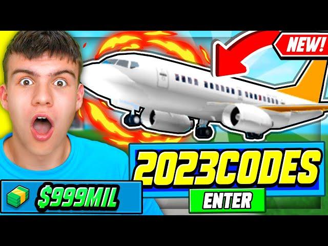 *NEW* ALL WORKING CODES FOR AIRPORT TYCOON 2023! ROBLOX AIRPORT TYCOON CODES