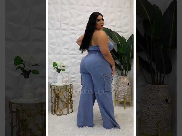 Plus Size Look for Me Jumpsuit Fashion Collection